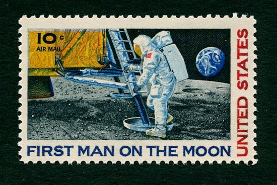 USA 1969 stamp Apollo 11