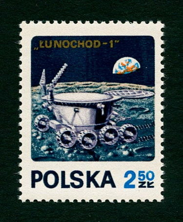 Poland 1971 stamp Lunokhod 1