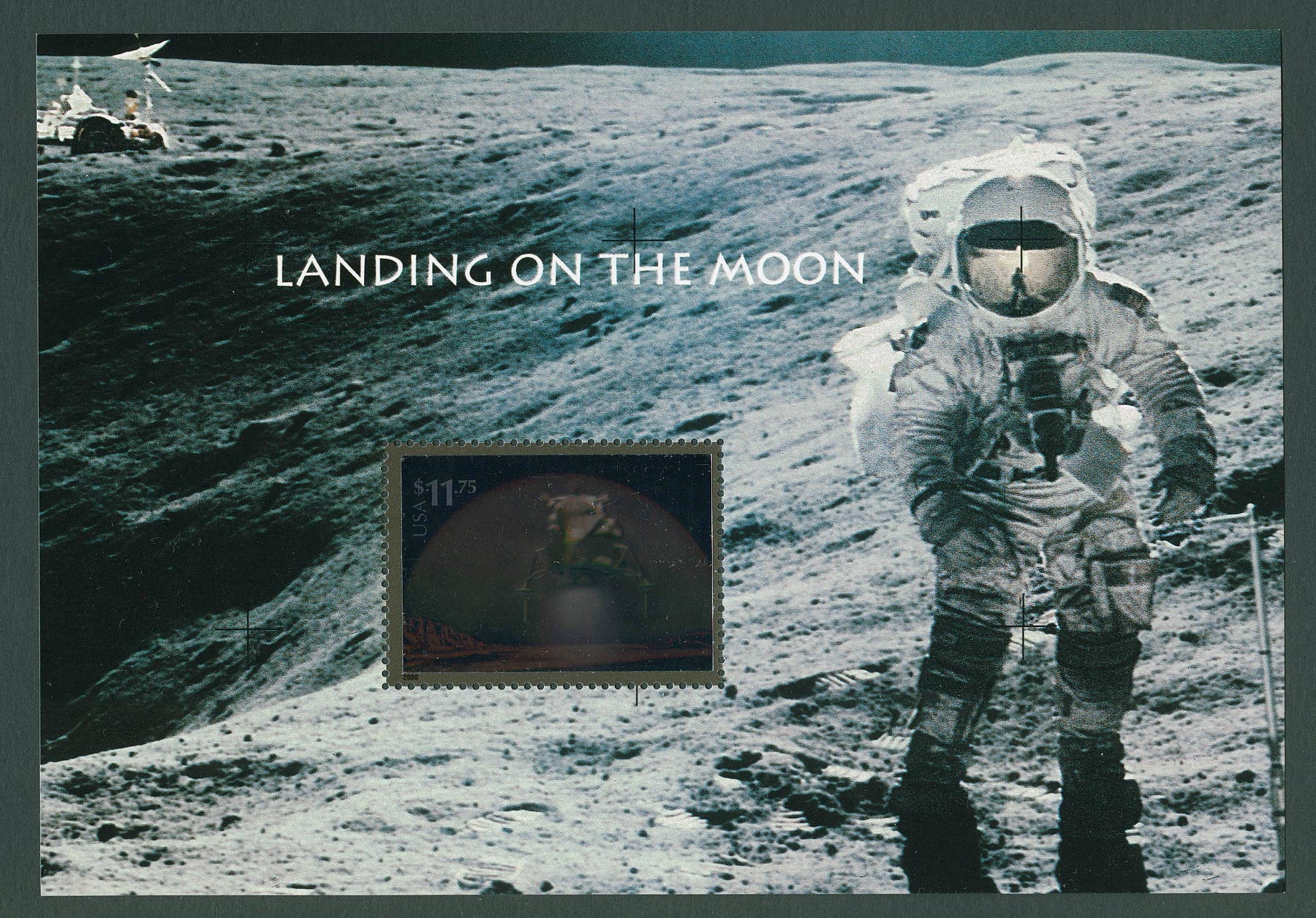 USA 2000 Apollo 16 stamp sheet