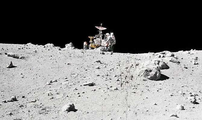 Rocks at the Apollo 16 site