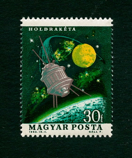 Hungary 1964 stamp Luna 3