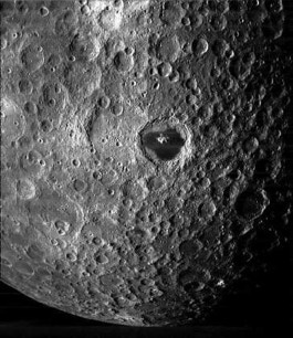 Tsiolkovsky from Lunar Orbiter 4