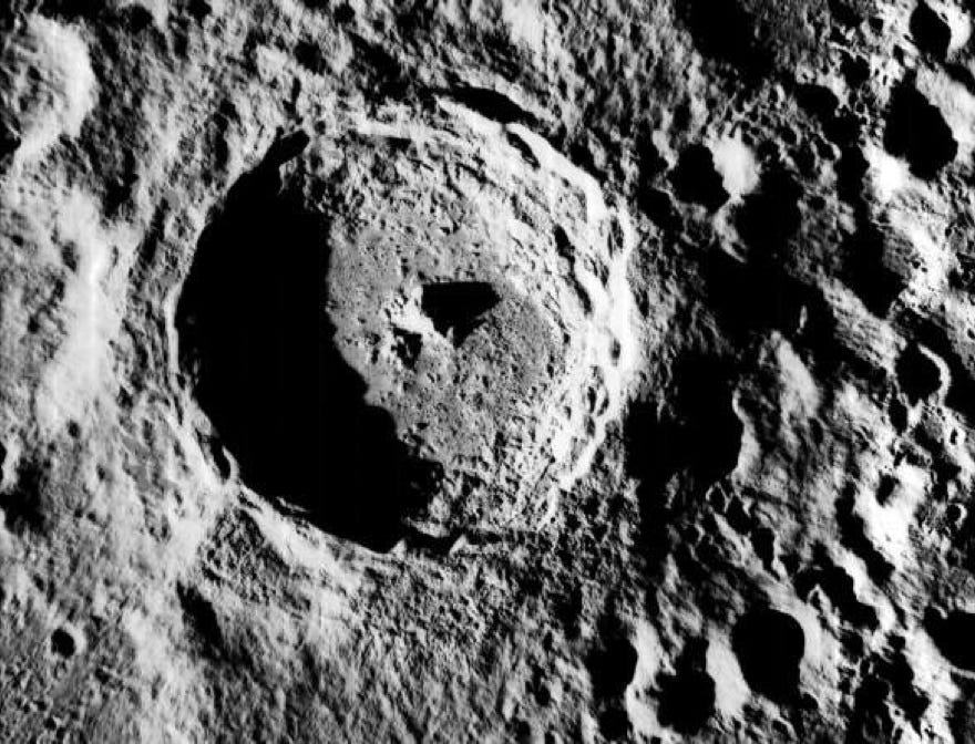 Tycho from Lunar Orbiter 5