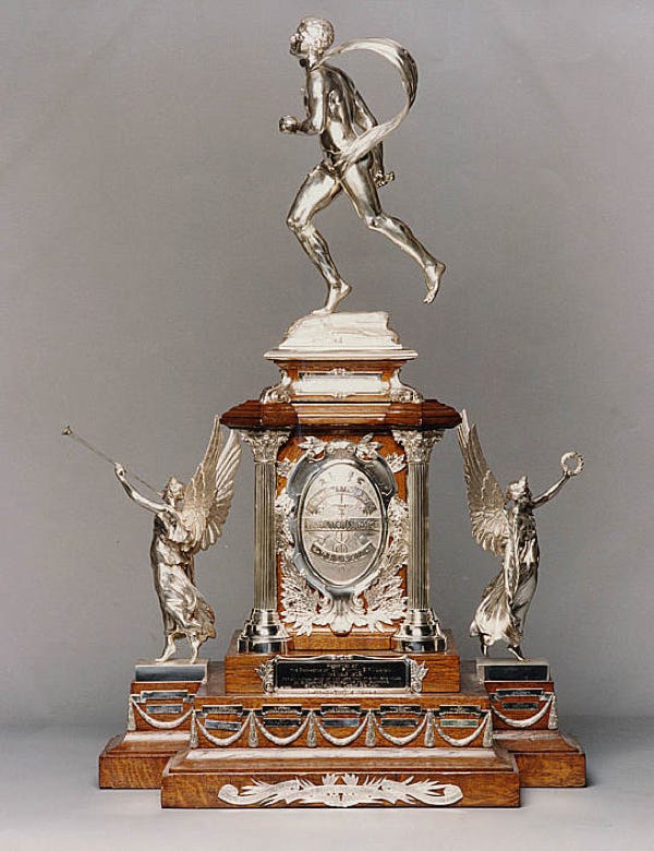 The Sporting Life trophy for the Polytechnnic Marathon