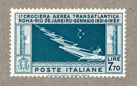 Italy 1930 Flying boats and Southern Cross  