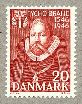 Denmark 1946 Tycho Brahe  