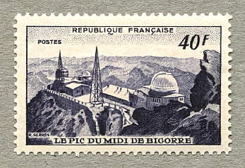 France 1951 Pic du Midi Observatory  