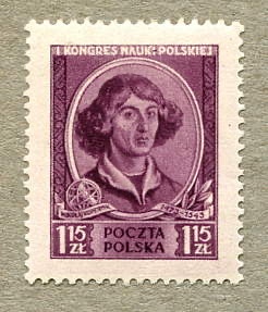 Poland 1951 Nicolaus Copernicus  