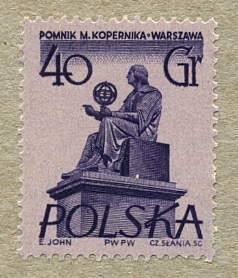 Poland 1955 Nicolaus Copernicus  
