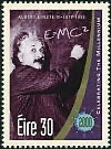 Albert Einstein stamp (Éire) 2000