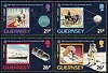 Europe in Space stamp set (Guernsey) 1991 