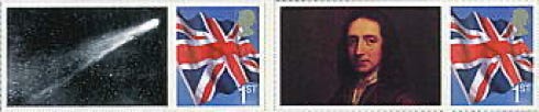 Halley’s Comet centenary stamp sheet 2010