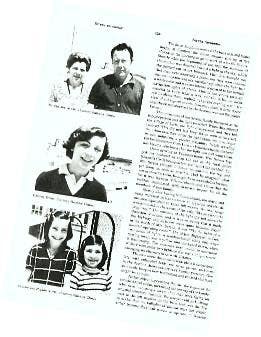 The Serena family pictured in the Encyclopedia of UFOs edited by Ronald Story (Doubleday, 1980).